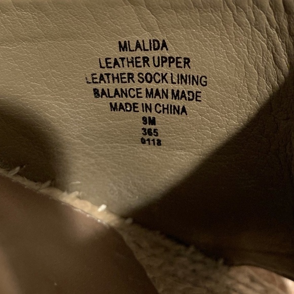 Marc Fisher Alida Espadrille Wedge Sandals in Taupe size 9 - Picture 8 of 12